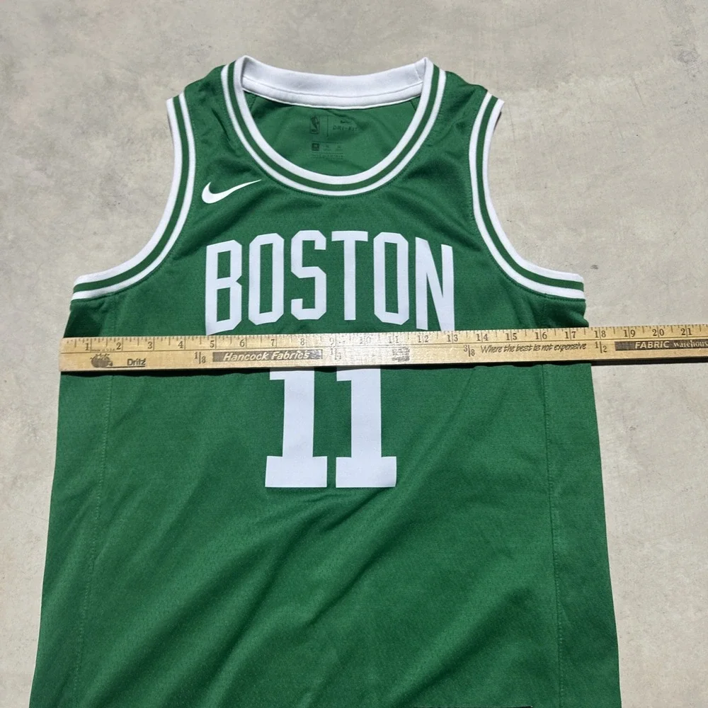 Nike Jersey Youth Size M Green Boston Celtics Kyrie Irving 11 Dri-Fit Basketball
